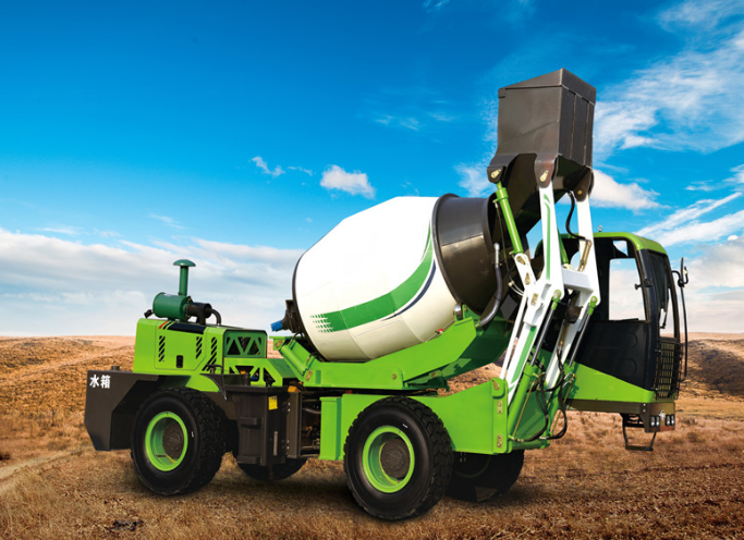 self-loading mobile concrete mixers