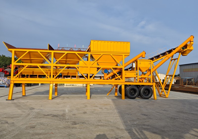 Dry mix mobile batching plant to Guyana